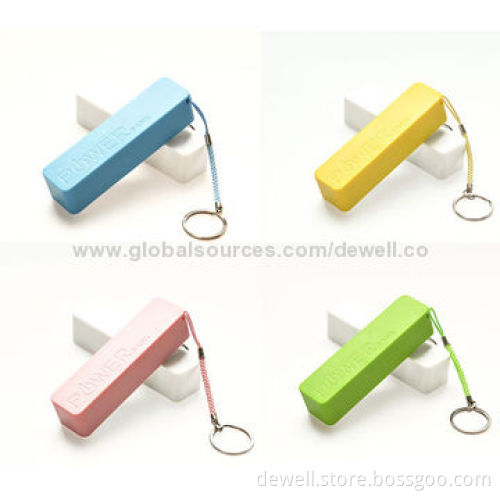 Portable slim size perfume power bank, 2,000/2,200/2,500/2,600mAh, full capacity, multicolor for ch